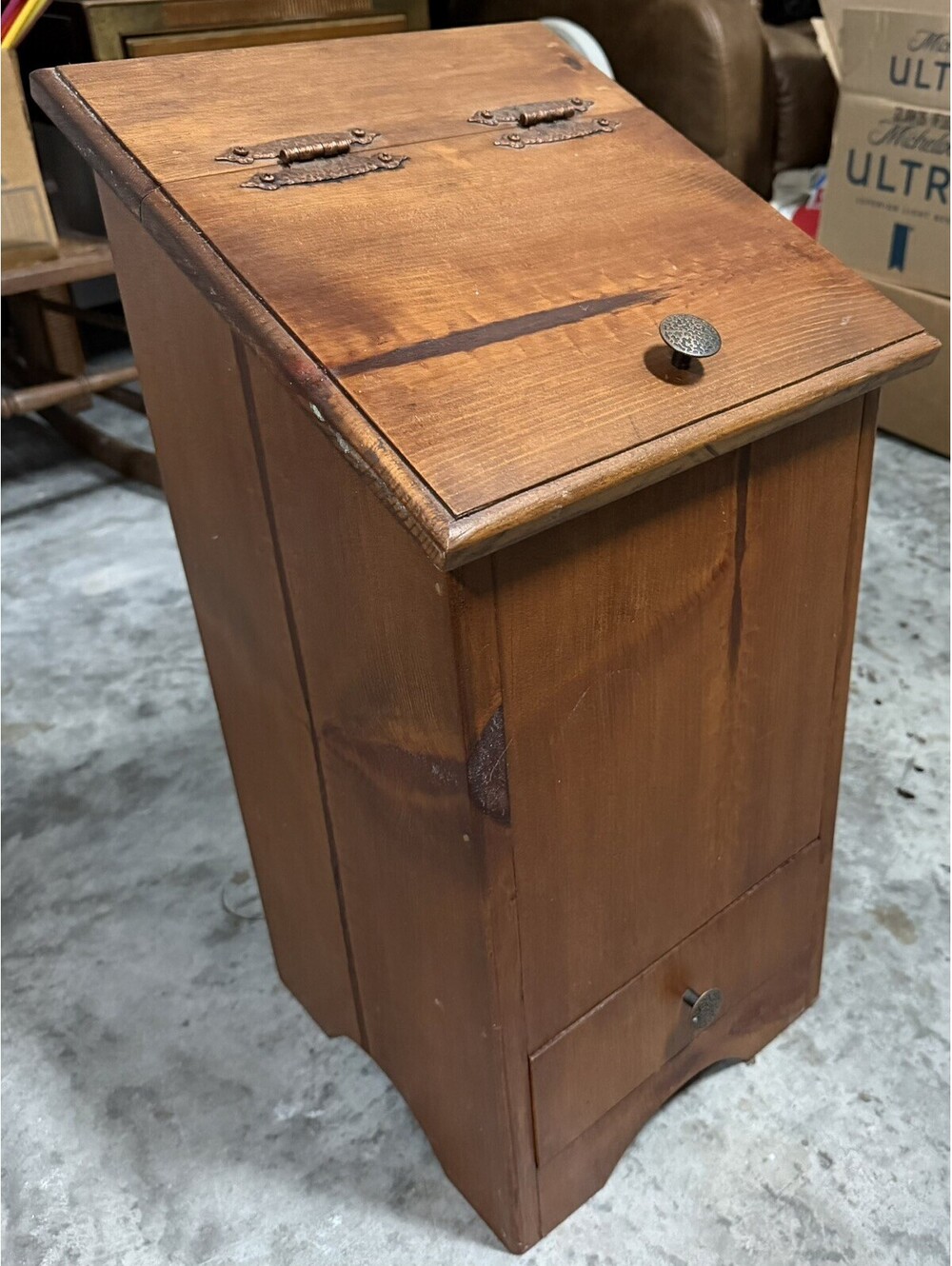 Wooden potato Storage Bin